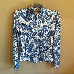 Tommy bahama golf full zip Small NWT